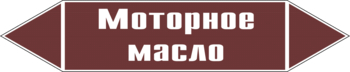 Маркировка трубопровода "моторное масло" (пленка, 358х74 мм) - Маркировка трубопроводов - Маркировки трубопроводов "ЖИДКОСТЬ" - магазин "Охрана труда и Техника безопасности"