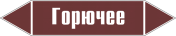 Маркировка трубопровода "горючее" (пленка, 507х105 мм) - Маркировка трубопроводов - Маркировки трубопроводов "ЖИДКОСТЬ" - магазин "Охрана труда и Техника безопасности"